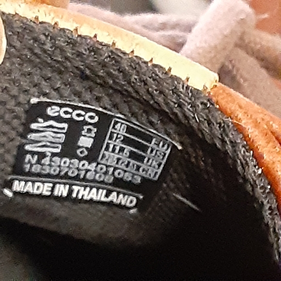 Ecco Soft 7 City Sneakers Men's 46 EU (12/12.5 U.S.) Brown Leather - Picture 11 of 12